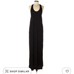 Everyday Racerback Black Maxi Skirt